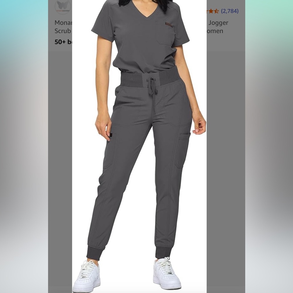 Grey Scrubs - Two Pairs